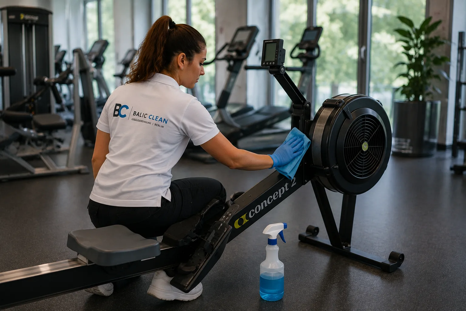 Fitnessstudio-Reinigung durch Balic Clean in Berlin